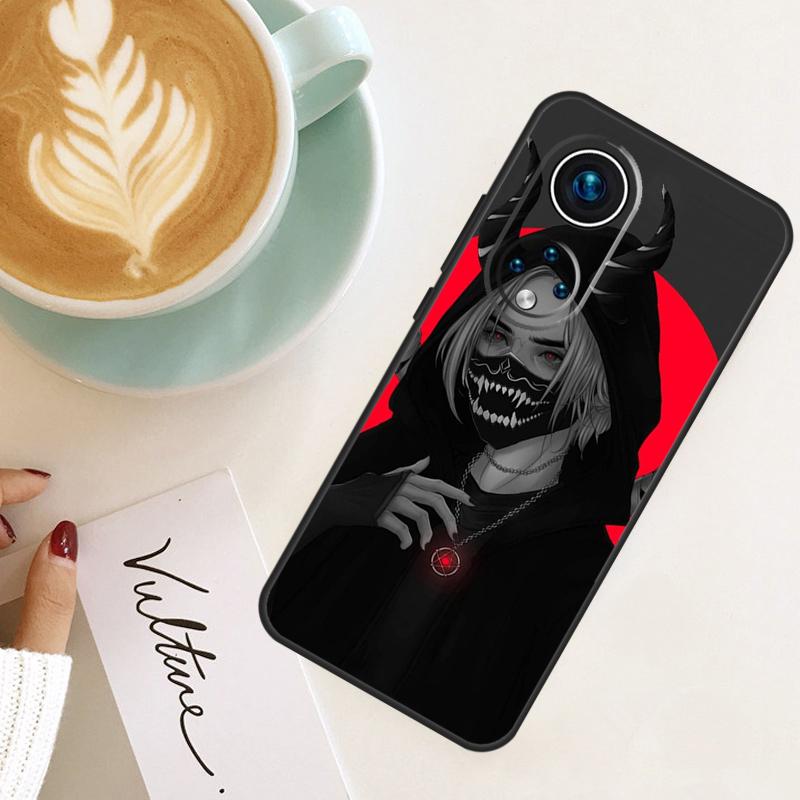 Anime Girl Mask For Honor Magic 8 Pro 6 7 Lite Case For Honor Win RT X9d X9c X9b X9a X8c X8b 200 400 50 70 90