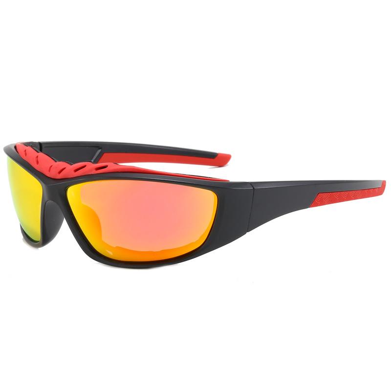 New Fashion Sports Glasses Cross Border Bicycle Polarized Sunglasses Men Women Outdoor Cycling With Sponge