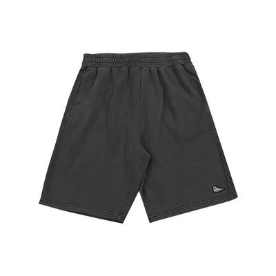 Go-To Sneaker Patch French Terry Short Asia Sizing 'Black' Men's 10024765-A01