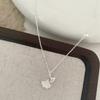Elegante Ginkgo-Blatt-Muschel-Halskette: Französisches High-End Modisches Choker mit Exquisitem Design