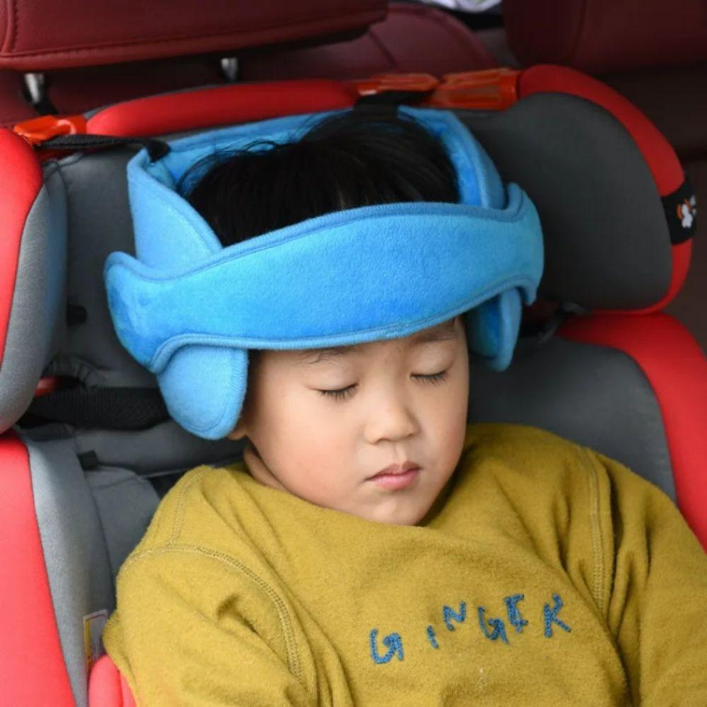 Protective Pad Baby Head Support Sleep Aid Head Strap Baby Head Protector  Car Travel