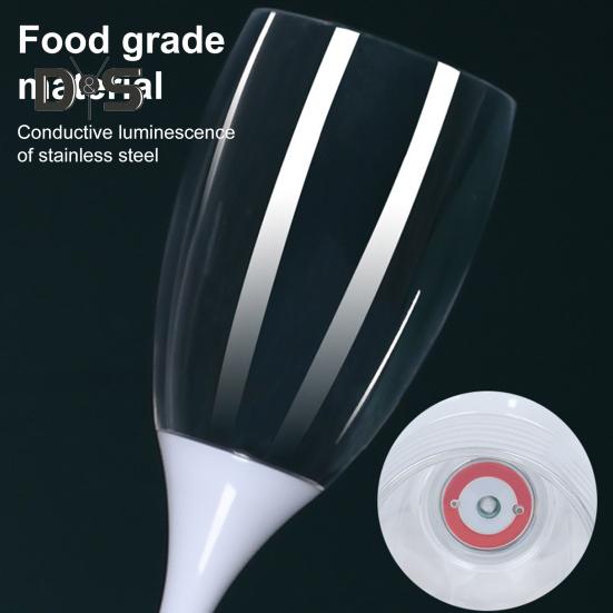 1/6 buc. LED-uri iluminate pentru vin, şampanie, sticlă, favoruri de petrecere, ceşti de shot, cafea, lapte, pahare de whisky, pentru festivaluri de grătar, petrecere multifuncţională