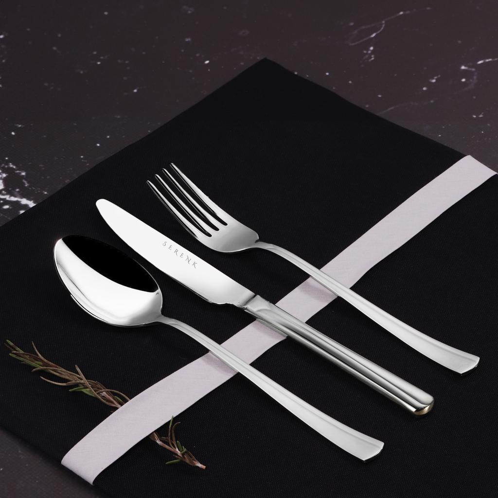 Serenk Paris Stainless Steel Cutlery Set 18 Pieces