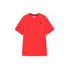 T Shirts Men's Red Crew Neck Moderate Straight Fit AMT83047-FLM