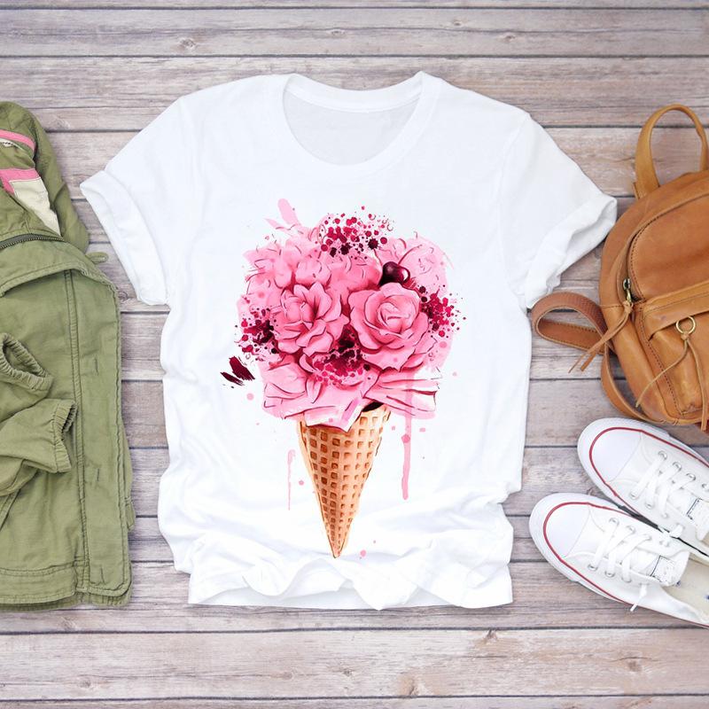Dreamcatcher Dreamcatcher Crewneck Loose Fashion White T-shirt Women's Short-sleeved Tshirt Tops  Oversized T Shirt Tee