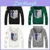 Attack on Titan Shingeki No Kyojin Cosplay Kostüm Hoodie Pullover Jacke Mäntel Mit Hochwertigen Materialien Für Ultimativen Komfort