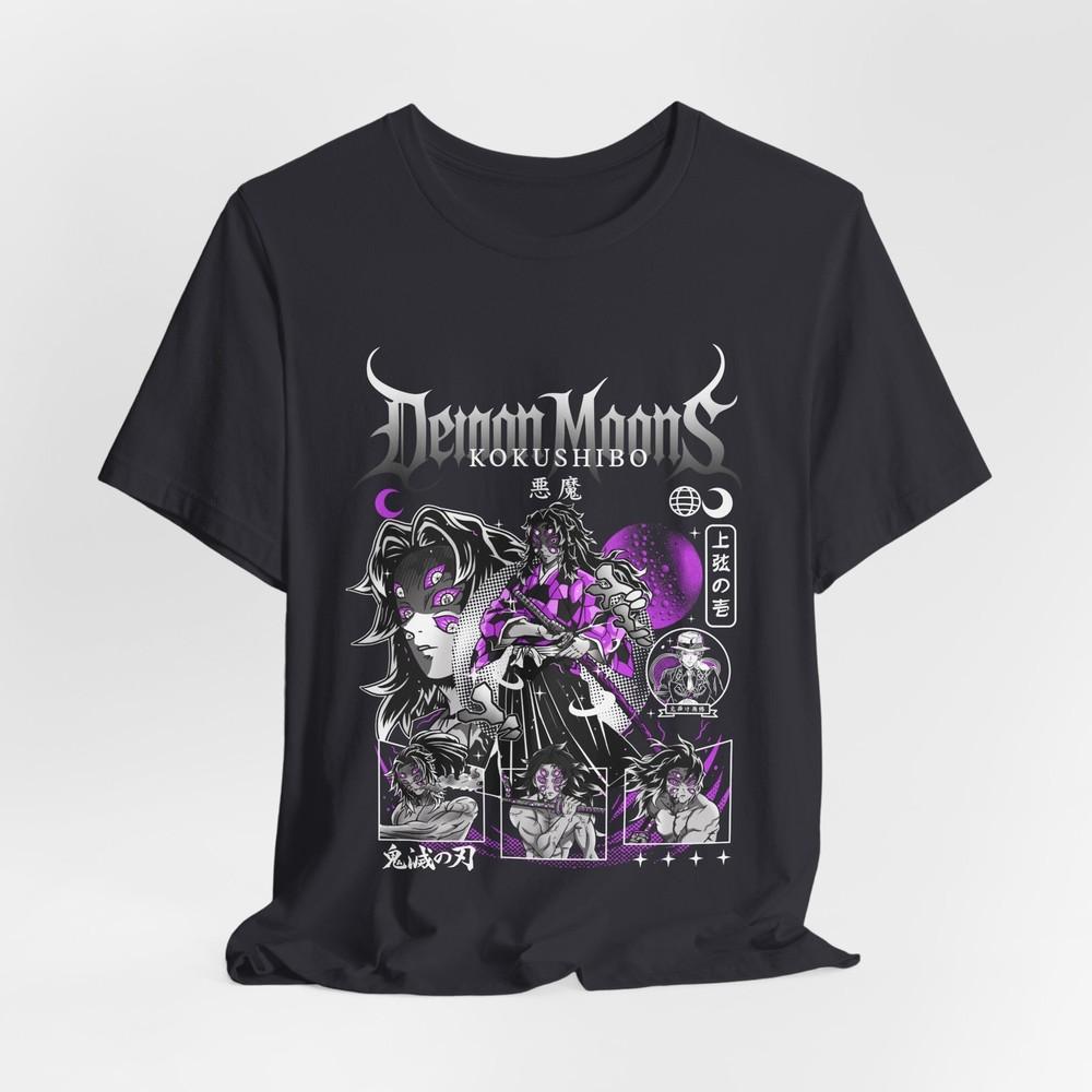 Demon Moons Graphic T-Shirt Tee Tops, Manga Shirt, Unisex Anime T-Shirt, Gift for Anime