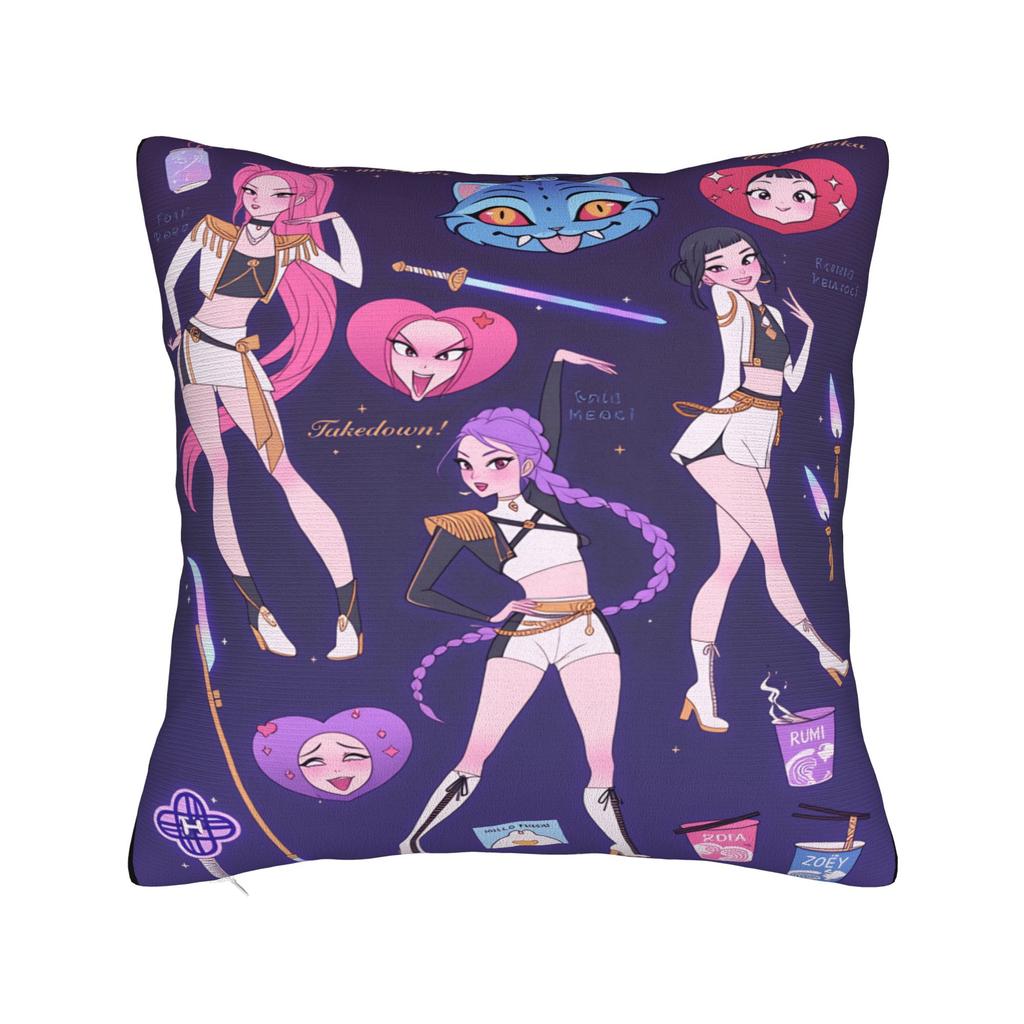 Kissenbezug Kpop-inspiriert Modischer Kissenbezug für Sofa Heimdekoration Kissenbezüge