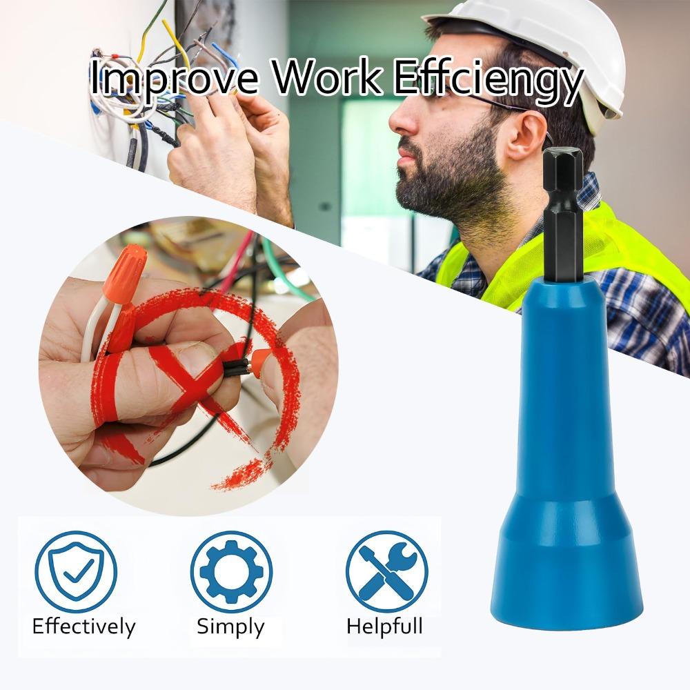 

Инструмент для скручивания проволоки Инструмент для скручивания проволоки 6 мм с шестиугольной ручкой Разъем для провода