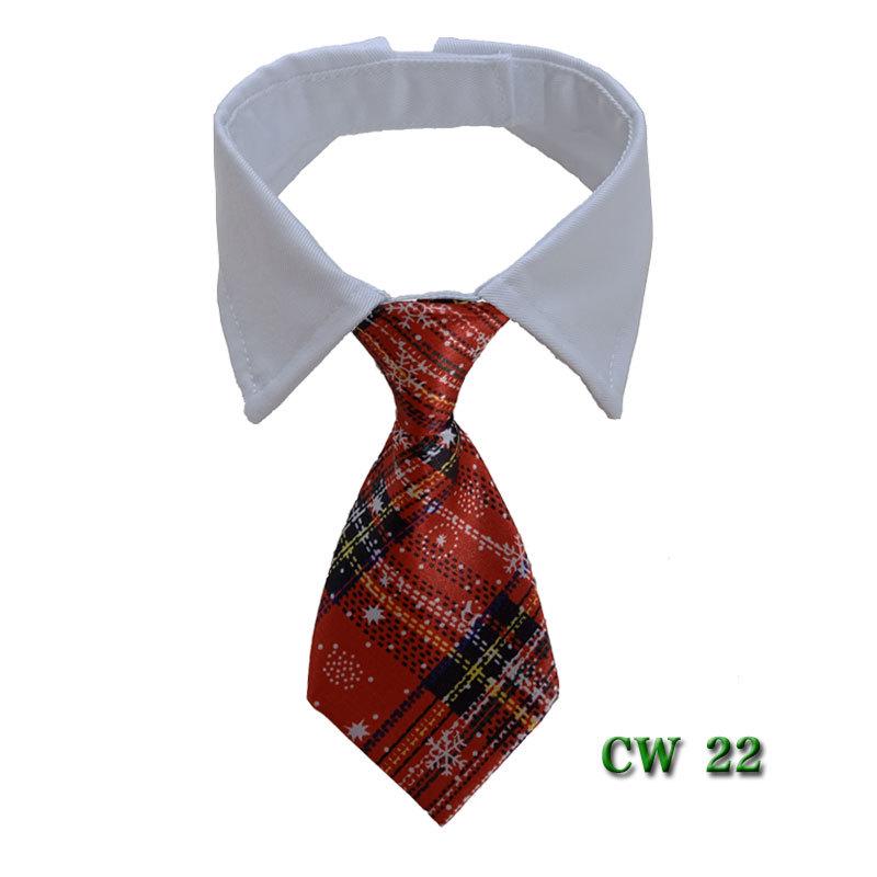 Striped Bow Tie Collar and Scarf for Dogs