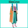 Kostium Cosplay Buggy z One Piece z tkaniny bawełnianej dla fanów Anime