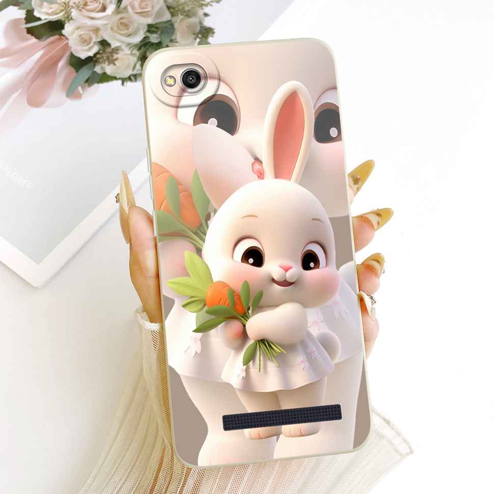 For Xiaomi Redmi 4A Casing Soft Silicone Cute Girl Moon Painted For Xiaomi Redmi 4A 4 A Redmi4a Mobile Phone Cases Covers