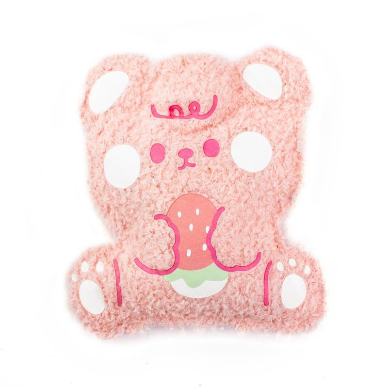 Cute Cartoon Plush Hand Warmer: Mini Water-Filled Hot Water Bag for Students and Babies