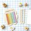 Wooden Multiplication Board Colorful Math Learning Puzzle for 3-8 Years Old Kids Montessori Teaching Aid Educational Toy