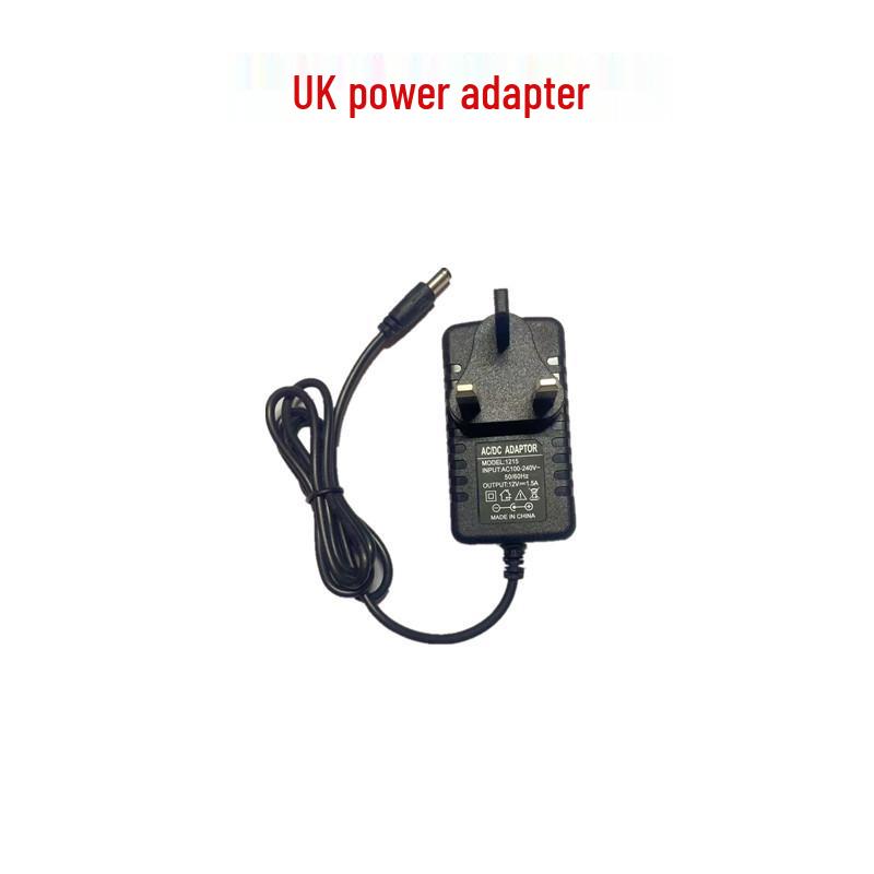 Universeller Mehrspannungs-Netzteiladapter (3V-12V, 1A-2A) mit UK-, US-, EU-Steckern