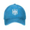 Germany Flag Washed Baseball Cap German Eagle Stylish Hip Hop Dad Hats Summer Men Women Hunting Camping SunProof Baseball Caps