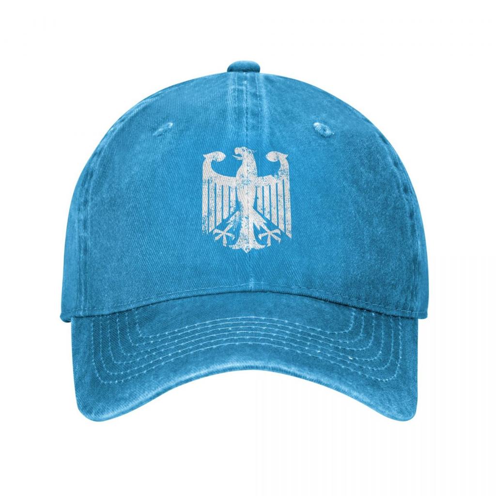 Germany Flag Washed Baseball Cap German Eagle Stylish Hip Hop Dad Hats Summer Men Women Hunting Camping SunProof Baseball Caps