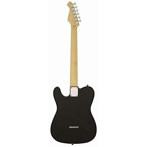 Legend LTE-Z B/BKBK Telecaster-Style Electric Guitar, All Black, Special Order Model