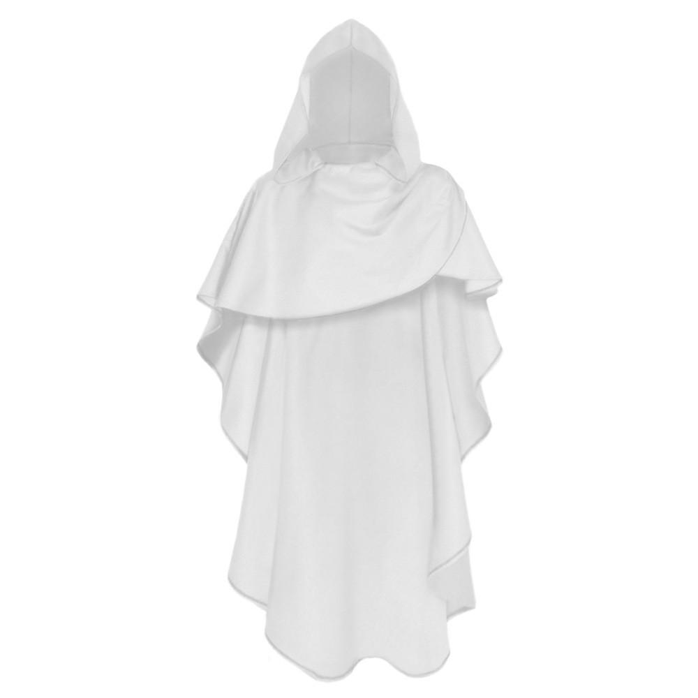 Medieval Knight Cosplay Cloak With Hood For Halloween Costume Role Play