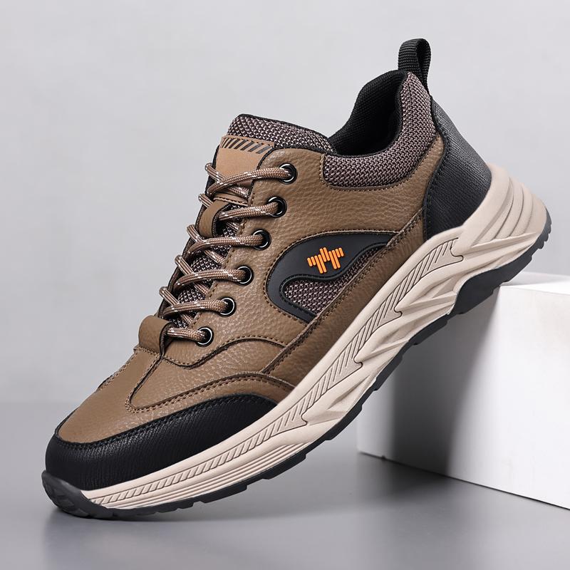Hot Selling Men's Thick Soled Casual Shoes Europe America Outdoor Hiking Shoes Sports Shoes Breathable Men's Mesh Shoes