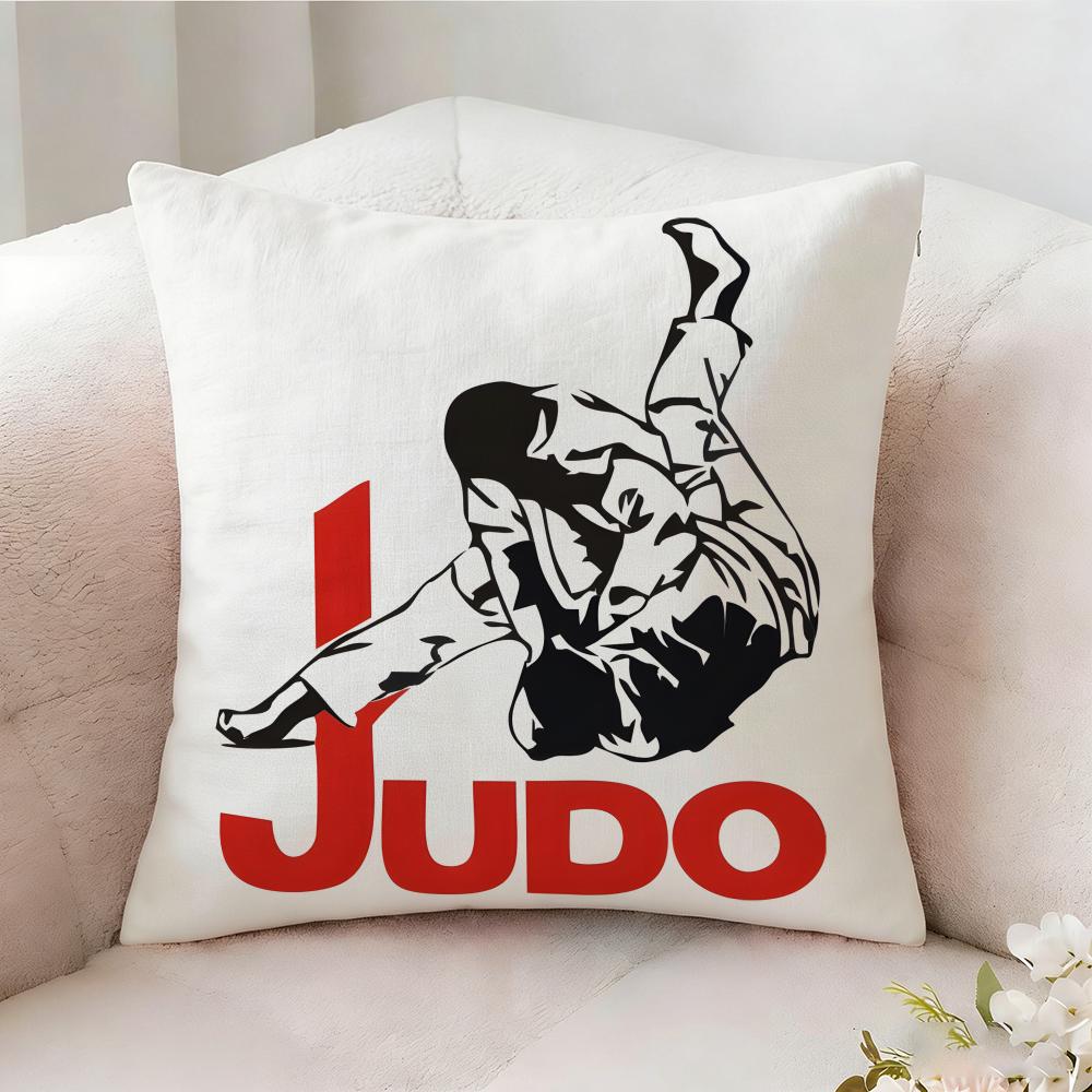 Judo Fashion Pillow Case Pillowcase, Double-Sided Printed, Sofa Cushion, Bedroom Headboard Pillow