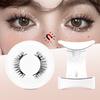 1 Paar Magnetische Wimpernverlängerungs-Set Wiederverwendbare Magnetische Wimpern Und Pinzette Kein Kleber Benötigt Flauschige Falsche Wimpern Make-up