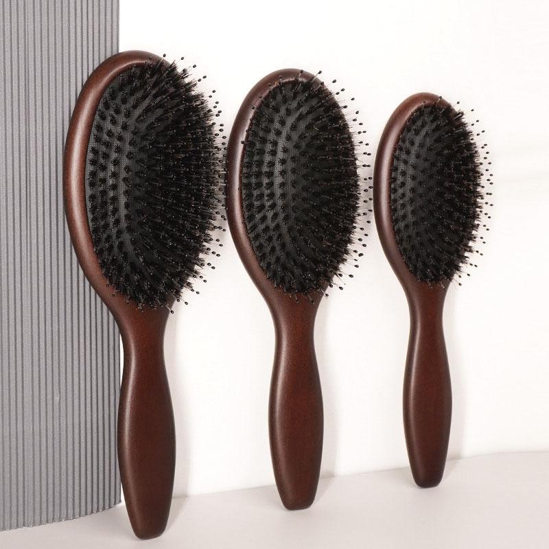 Bristle Beech Air Cushion Comb Round Comb Broach Hairdressing Comb Head Massage Cleaning Air Bag Comb