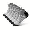 Men's Summer Short Socks: Breathable, Sweat-Absorbent, Odor-Resistant, Comfortable, Versatile Sports & Casual Wear