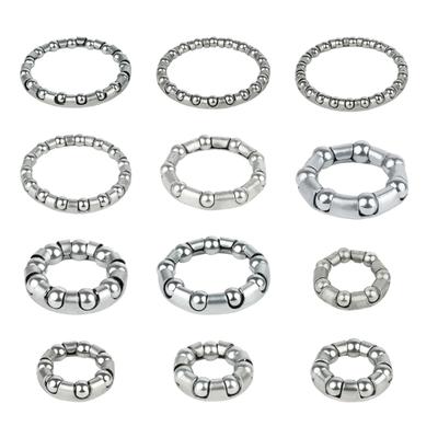 8 Bucăți Set de Direcție Bicicletă de Munte cu Bile în Cușcă Rulment Set de Direcție Ciclism Rulment Biciclete Păstrător Bile Biciclete Piese Bicicletă