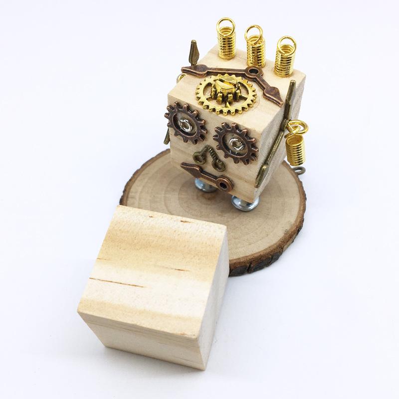 Punk Robot Handicrafts: Creative Wood Block Team-Building Kit by Erleide Zhu