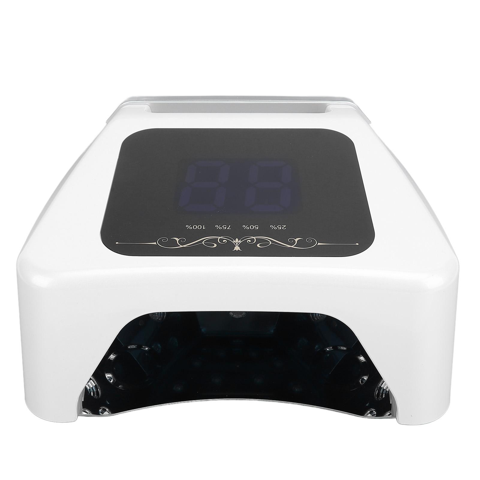 

УФ-светодиодная лампа для ногтей с гелем 72 Вт, автоматический датчик, профессиональные художественные инструменты, лампа для ногтей с 4 лампами US Plug