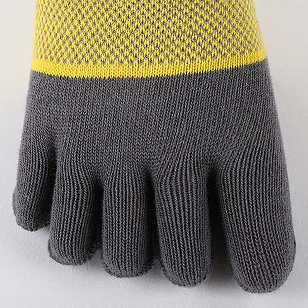 Matching Soft Men Women Cotton Five-Finger Socks Short Tube Socks Split Toe Socks Sport Hosiery