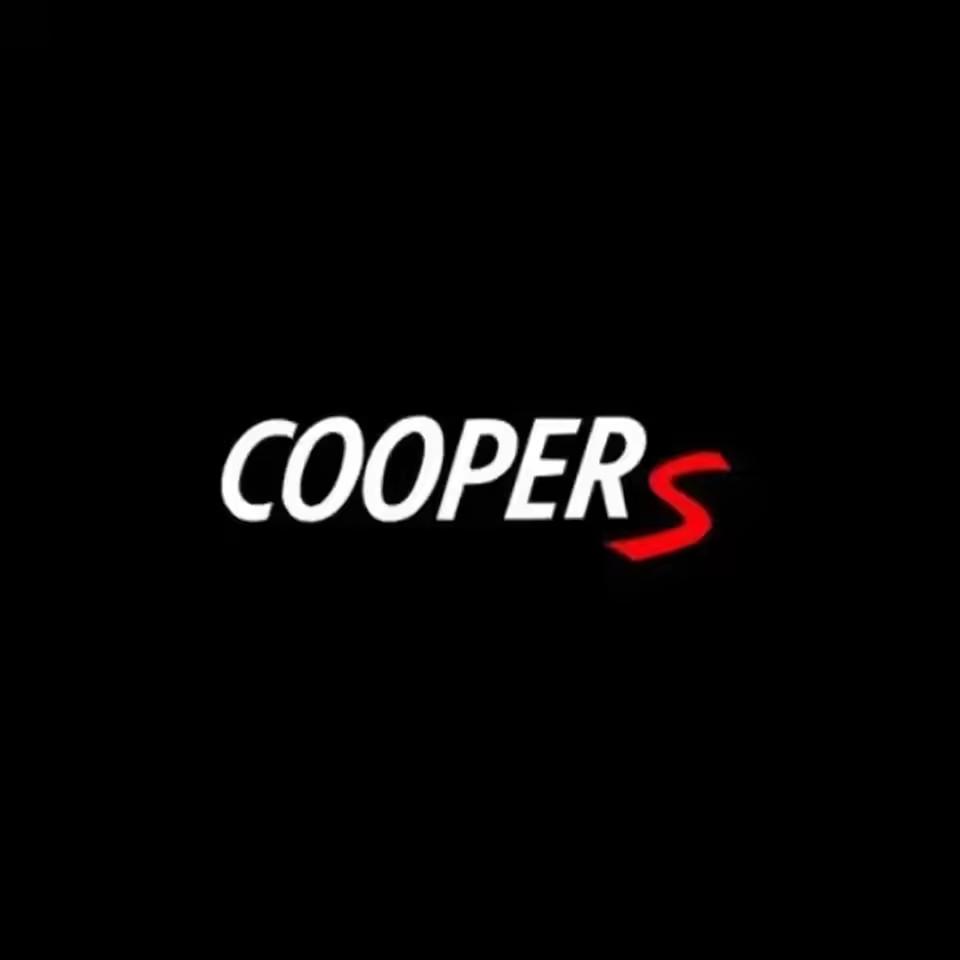 2Pcs New LED Light RTJFYJD45 Car Door Projector Car Welcome Light For Mini Cooper One S JCW R55 R56 R50 R53 R60 F55 F56 Countryman