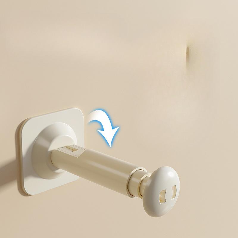 Two Commercial Clothes Hanger Storage Racks, Adjustable Length, No Need for Punching, Solid Material, Simple Style, Saving Space. Household Hangers