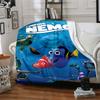 1pc Nemo Adventure Flannel Blanket,Ultra Soft Warm Plush Throw for Home Bedroom Bed Sofa Cover Camping Picnic gift Y72452