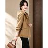 D.F.DEAR Women's Loose Fit Hooded Casual Jacket