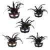Maskeradmask Venetiansk Halloween-kostymmask Mardi Gras-mask Cosplay-festkostymrekvisita Dans Bröllopsfestmask