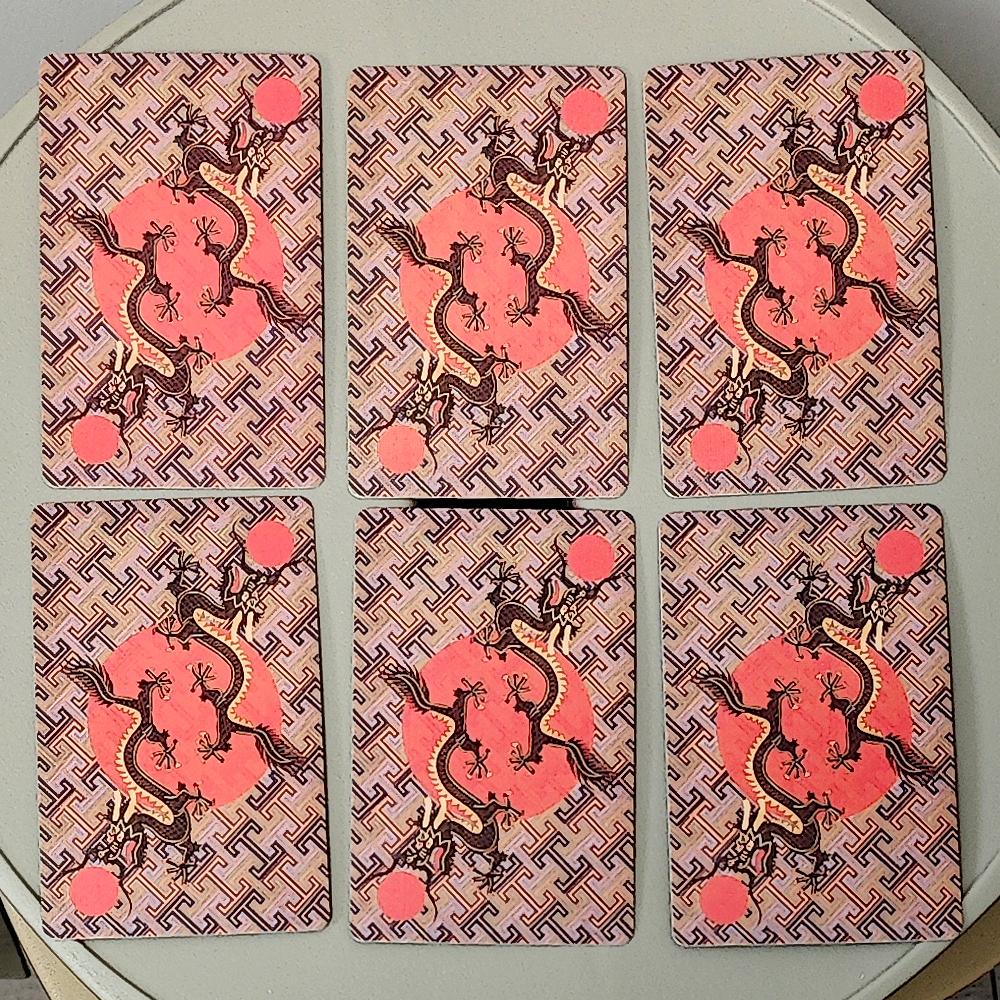 Chinese Lenormand Deck 9*6cm 37 Pcs Lenormand Cards In Russian and Chinese Language