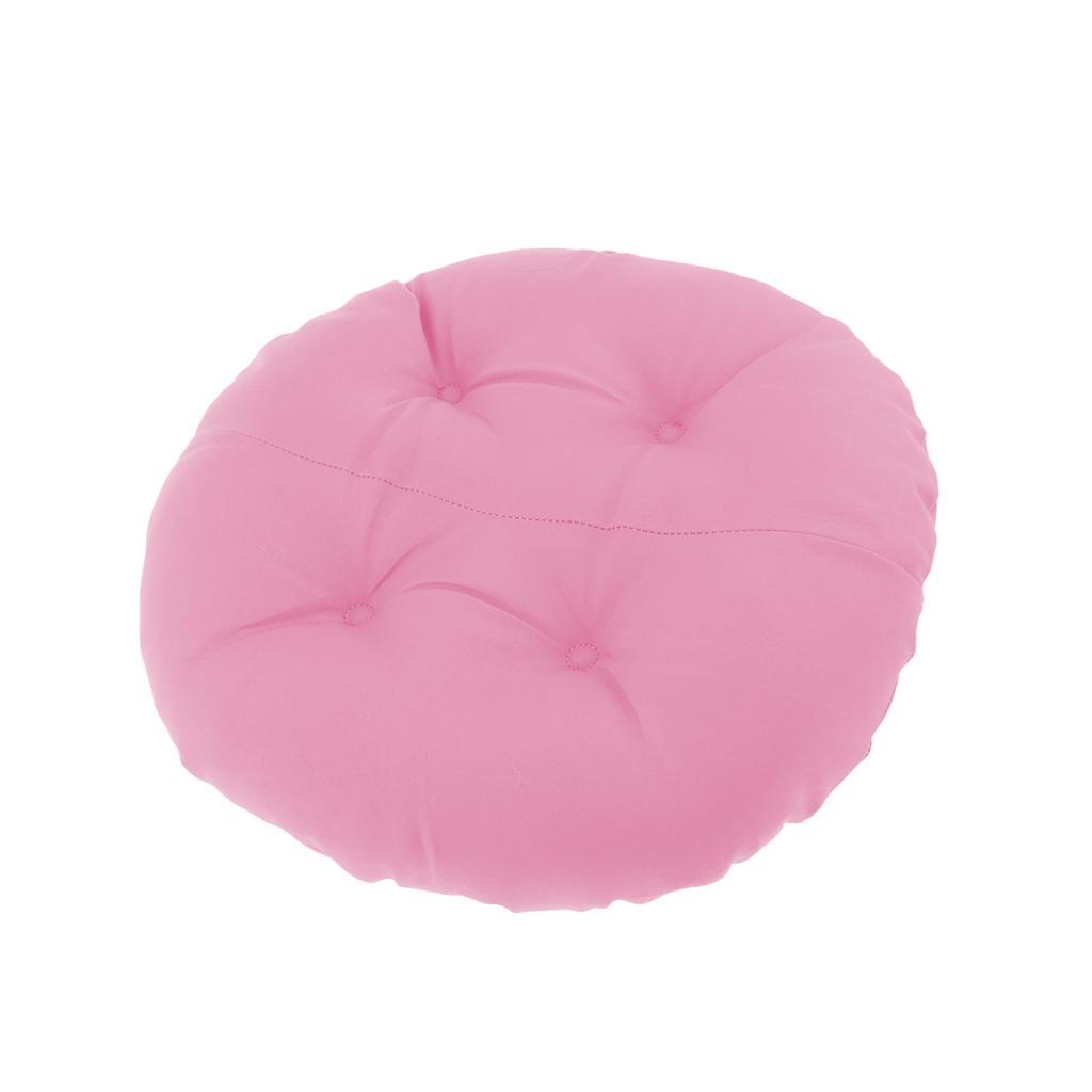 

Подушка для кресла-гамака, подушка для сиденья уличного стула, сменная, круглая, удобная розовый