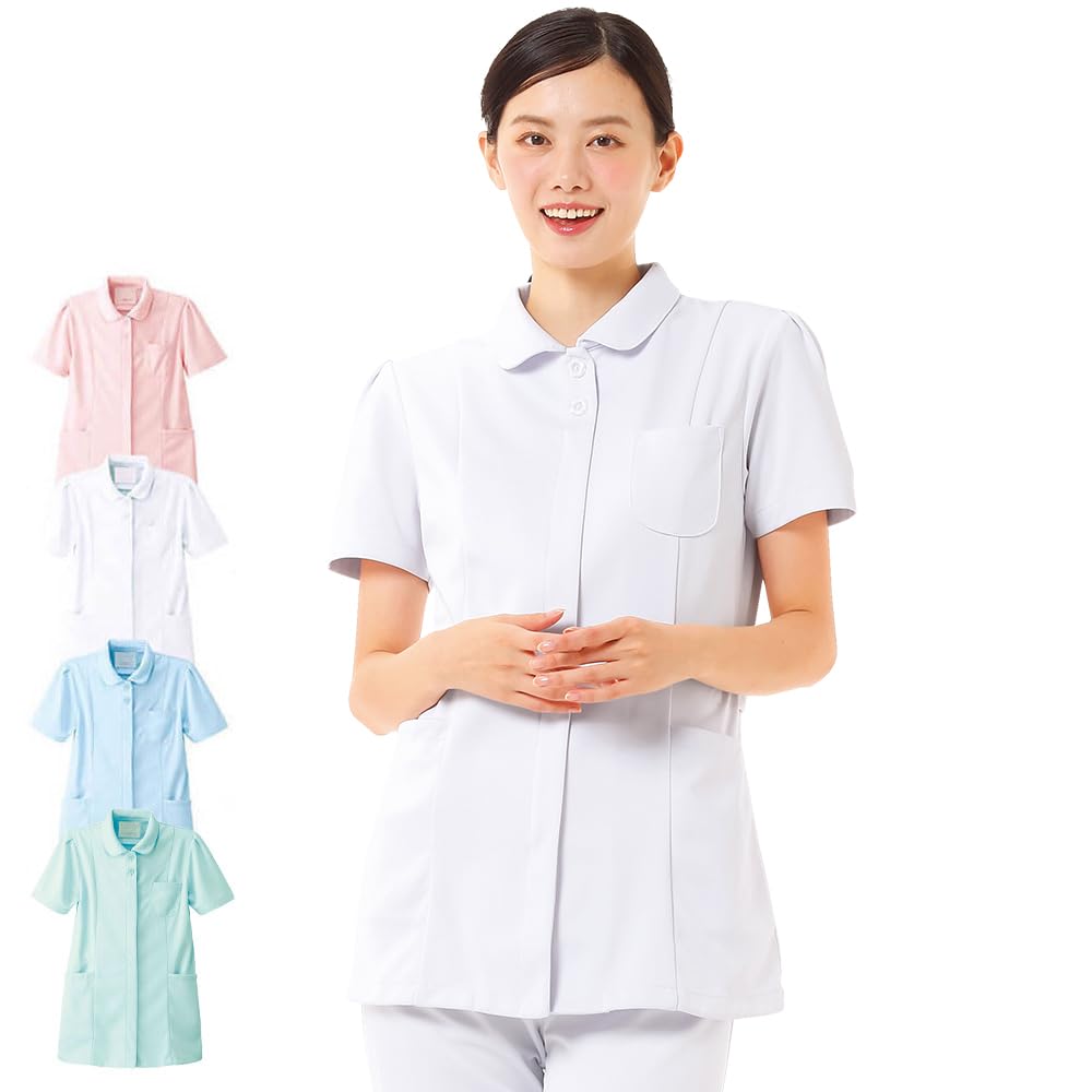 Nursery Classic Jacket, Opaque, Stretch, Medical, Nursing, Women's, Size 5L, Pink, 897702A