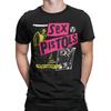 Harajuku T-Shirt Beach SEX PISTOLS Trending T Shirts  100% Cotton Tee Shirt for Man Y2K Fun Design Short Sleeve Top Tees