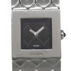 Matelasse Watches H0009 blackDial Stainless Steel Quartz Analog Display Women Used