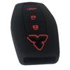[Kinotaka] Mitsubishi Dedicated Silicone Outlander Smart Key Case New Outlander PHEV 2022 Gn1w Professional Design Key Cover, Black (2)