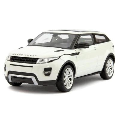 Willie 1/24 Měřítko Land Rover Evoque Bílý Kovový Model (Hotovo) WL-24021W Bílá