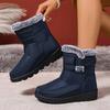 Women's Winter New Snow Boots Plus Velvet Thick Warm Non-slip Shoes High-top Thick-soled Snow Boots