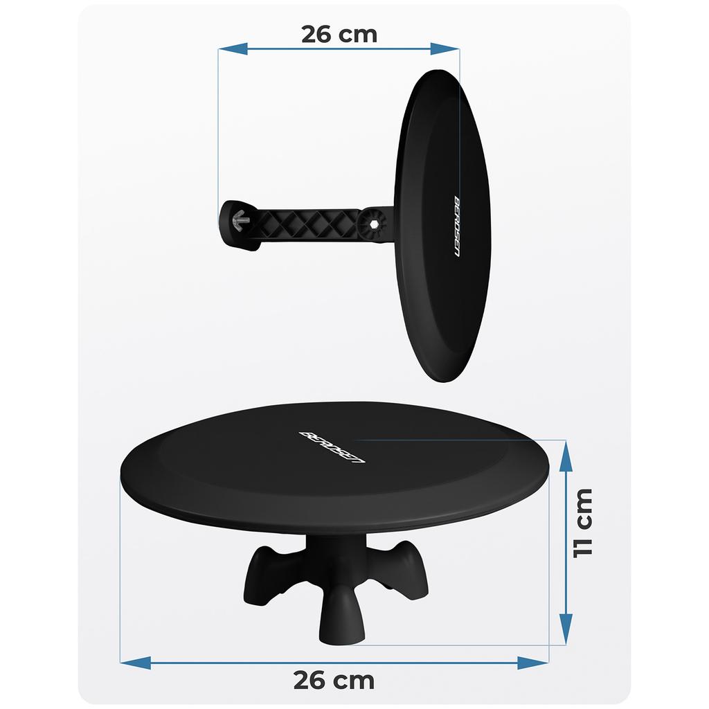 Indoor Outdoor TV Antenna Ultra HD 4K Berdsen Bd-955 Black