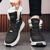Snow boots winter velvet warm high-top down bread shoes sub-zero waterproof and non-slip cotton shoes