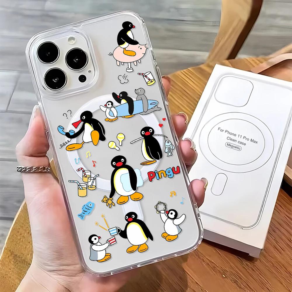 Custodia magnetica per telefono per iPhone 11 12 13 iPhone 13 14 15 Pro 15 16 Pro Max Samsung A15 A16 A25 A26 A55 A56 S25 S24 S22 S23 Ultra S25 Edge