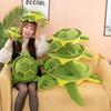 Soft Turtle Doll Plush Toy Simulation Turtle Throw Pillow Doll Turtle Cushion Sofa