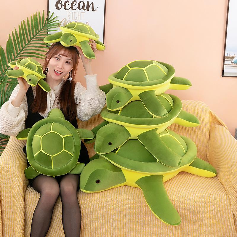 Soft Turtle Doll Plush Toy Simulation Turtle Throw Pillow Doll Turtle Cushion Sofa